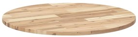 kerek tömör akácfa asztallap Ø70 x 2 cm