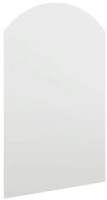 ívelt üvegtükör LED-lámpákkal 60 x 40 cm