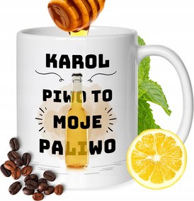 Bögre Károly Férj Barátjának Nyomtatott Ajándék Fehér 330ml