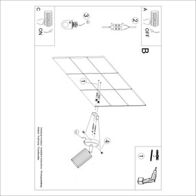 Brilagi - CRESTO LED fali spotlámpa 1xGU10/10W/230V zöld