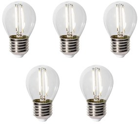 5 db E27 LED lamp P45 Sensor LUX 3W 250 lm 3000K