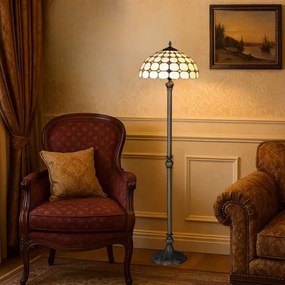 Brilagi - Tiffany ólomüveg állólámpa DORAN 2xE27/60W/230V