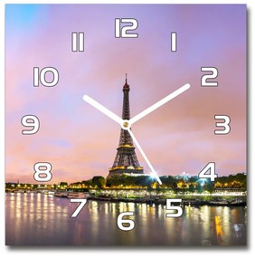 Négyzetes üvegóra Párizsi eiffel-torony pl_zsk_30x30_f_73567490