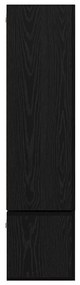 TV szekrény garnitúra 7 pcs Musta tammi 180 x 30 x 120 cm