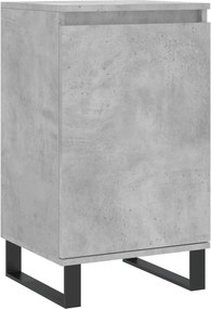 vidaXL betonszürke szerelt fa tálalószekrény 40 x 35 x 70 cm
