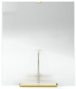 Aranyszínű üveg álló képkeret 26x30,5 cm Flute – Umbra