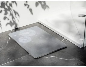 Szürke kovaföld fürdőszobai kilépő 39x60 cm Astera – Wenko