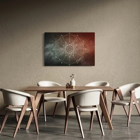 Kép - Kozmikus dodekagram (90x60 cm)