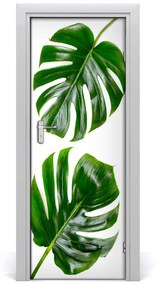 Ajtóposzter öntapadós monstera 85x205 cm