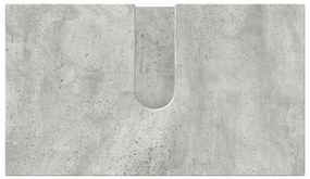 Fürdőszoba bútor szett 3 pcs Beton szürke 61 x 35 x 64 cm