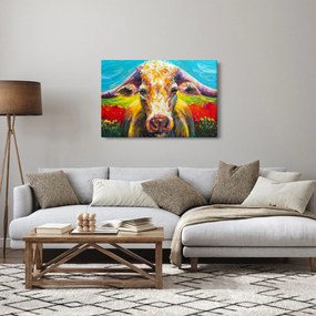 Kép - Festett tehén (90x60 cm)