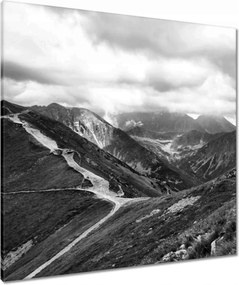 Vászonkép 80x80 Tátra Lengyel hegyek Kilátás