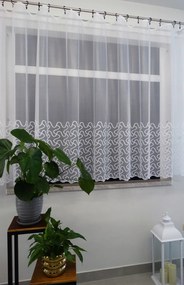 Mg Függöny fehér 35445 250x150cm készre varrt Bt lengyel