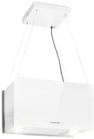 Klarstein Kronleuchter L, mennyezeti páraelszívó, 60 cm, 577 m³/ó, LED, érintőképernyős, fehér
