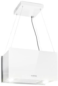 Klarstein Kronleuchter L, mennyezeti páraelszívó, 60 cm, 590 m³/ó, LED, érintőképernyős, fehér