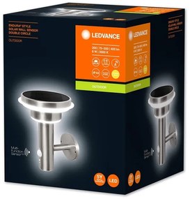 Ledvance - LED Dimmelhető napelemes lámpa érzékelővel CIRCLE LED/6W/3,2V IP44