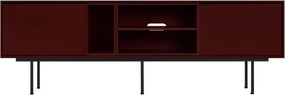 Borvörös TV-állvány 189x61x42 cm Mod – noo.ma