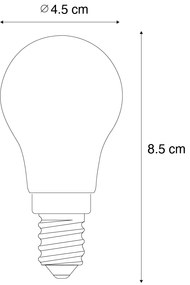 5 darabos Smart E14 LED izzó készlet P45 matt 4.2W 470 lm 2700-6500K