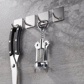 Öntapadós fémhorog - 2 db