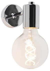 Modern fali lámpa króm - Facil 1