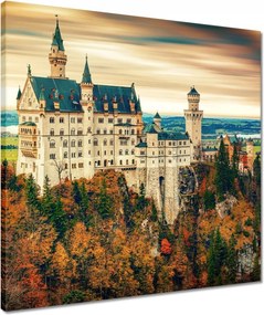 Vászonkép 50x50 Neuschwanstein kastély