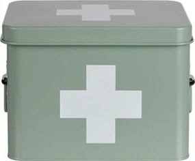 MEDIC gyógyszeres doboz, zsályazöld