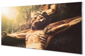 Akrilkép Jézus fából 125x50 cm