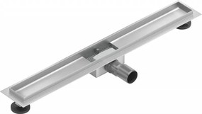 Mexen Flat 80 cm-es lineáris lefolyóhoz való test, inox - 1015080