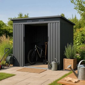 Juskys Kerti ház M 218x132x174 cm - antracit