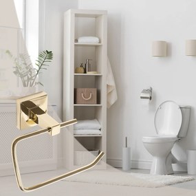 Falra szerelhető wc papír tartó Gold 322199A