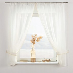 Dekoria Lily csipkés függöny 2 db rövid ekrü