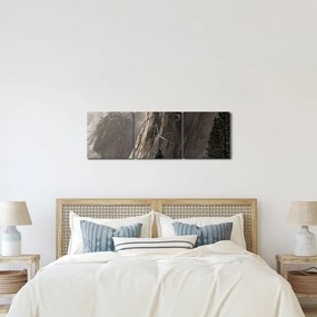 A Yosemite Valley Nemzeti Park, USA (órával) (90x30 cm)