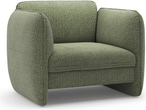 Zöld zsenília fotel Georgia – Micadoni