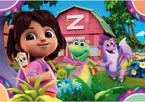 Dóra, a felfedező Garden 2x20 db-os puzzle Clementoni