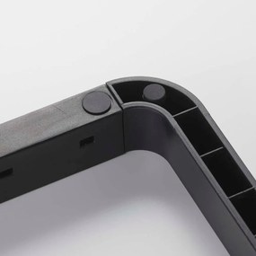 Tower fekete állítható fedőtartó állvány - YAMAZAKI