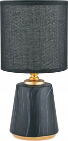 Lámpa Éjjeli lámpa fekete-arany HS8605-BL 27 cm