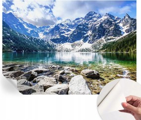 Öntapadós Dekoratív Fotótapéta Hálószobába Hegyi tájkép 312x219 cm