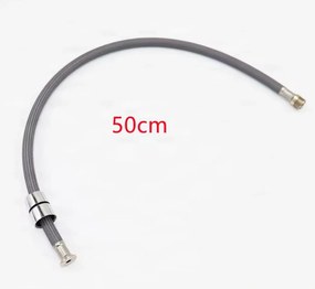 Konyhai csaptelephez való DEL1350 cserecső, 50 cm, G1/2 és M15×1 csatlakozóval, több színváltozatban