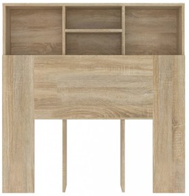 sonoma-tölgyszínű áthidaló szekrény 100 x 19 x 103,5 cm