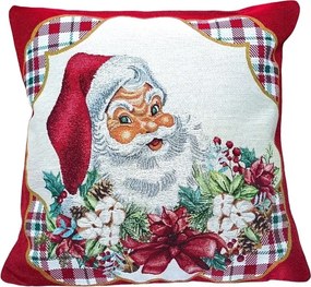 Gobelin Párnahuzat Karácsonyi Dekoratív Mikulás 43/43
