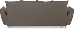 Háromszemélyes kinyitható kanapé ALEX Sötétszürke