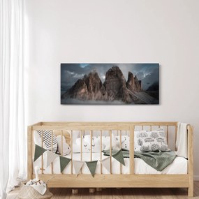 Kép - Három fogak, olasz Dolomitok (120x50 cm)