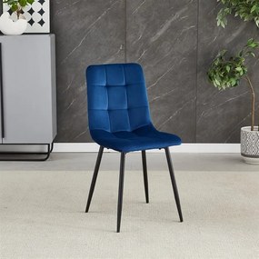 Kék Bársony Étkezőszék. CT-281 BLUE4