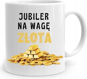 Ékszerésznek Arany Mérleg Ajándék Bögre fényképes nyomtatással