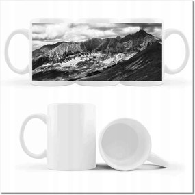 Bögre fényképpel Tátra Lengyel hegyek Kilátás