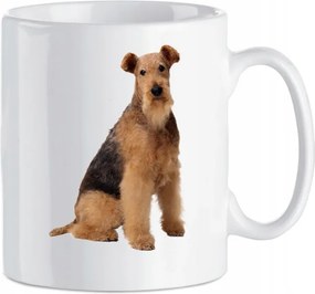 Nyomott mintás bögre Ír terrier Ajándék 330 ml