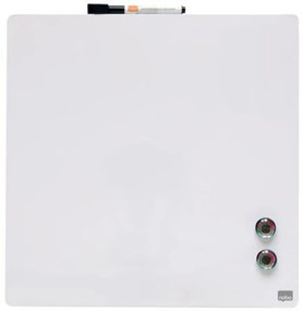 Üzenőtábla, mágneses, írható, fehér, 36x36 cm, NOBO/REXEL (VN3802)