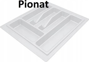 Evőeszköztartó betét Standard fiókrendező 45 fehér 38x43