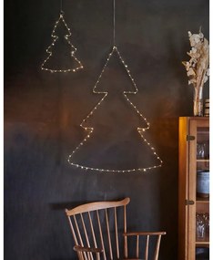 Fehér függő karácsonyi fénydekoráció Liva – Sirius