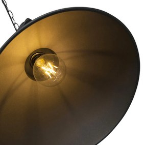 Okos ipari lógólámpa fekete, A60 WiFi-vel, 38,5 cm - Sicko